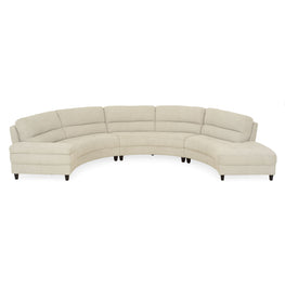 RODO Colțar semirotund cu terminal stânga/dreapta, stofă