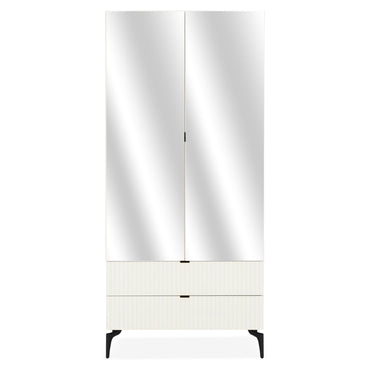 WAVE Dulap copii, 2 uși, 2 sertare