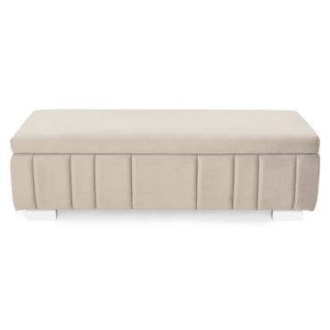 AVISO Banchetă cu ladă depozitare, stofă