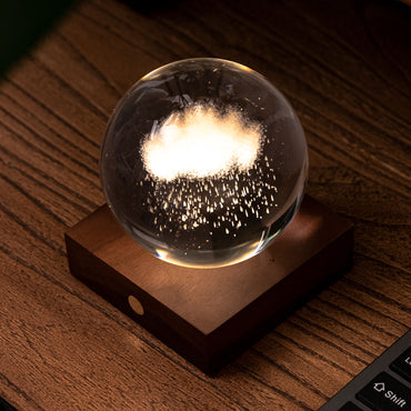 AMBER CRYSTAL RAIN CLOUD Lampă decorativă 2W LED