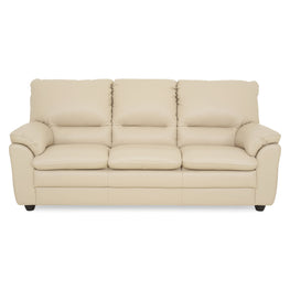 MANDY Canapea extensibilă, 3 locuri, piele