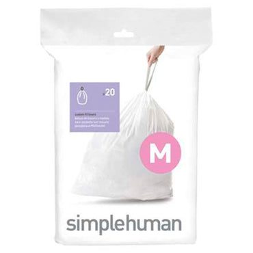SIMPLEHUMAN Set 20 saci gunoi, 45L
