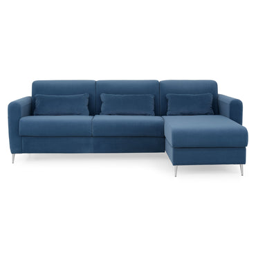 SYMONS Colțar extensibil, șezlong stânga/dreapta, stofă