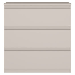 KASPAR Comodă 3 sertare