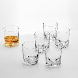 MIXOLOGY Set 6 pahare whisky, 280ml
