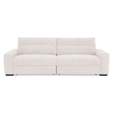 WIDE Canapea extensibilă, 4 locuri, stofă