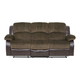 PASADENA Canapea 3 locuri , 2 reclinere manuale, stofă