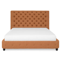 ATLAS Pat tapițat, 180x200cm, somieră fixă inclusă