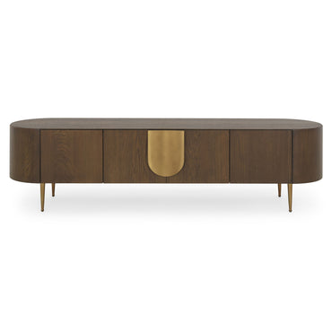 SANFORD Comodă TV, 1 sertar și 2 uși