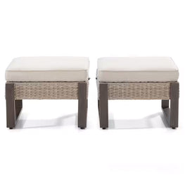 LONDON Set mobilier terasă/grădină, 2 taburete