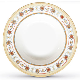 CHEVAL Farfurie supă, porțelan, D.21.5 cm