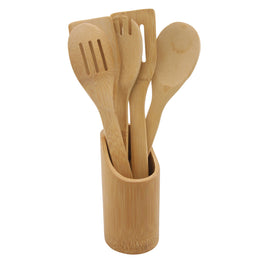 BAMBOO Set 5 ustensile bucătărie