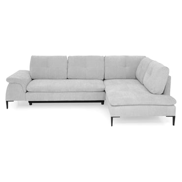 LAVRIK Colțar extensibil, șezlong stânga/dreapta, stofă