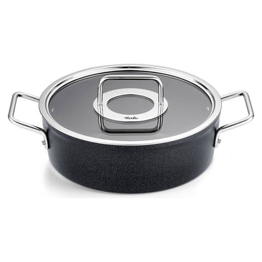 ADAMANT Oală cu mânere și capac, aluminiu, D.24cm