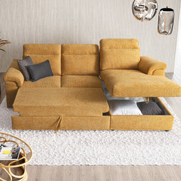 ANNECY Colțar extensibil, sezlong stânga/dreapta, stofă