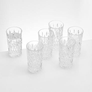 GENOA Set 6 pahare diverse băuturi, 330ml