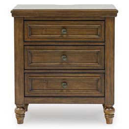 LAKEVIEW Noptieră 3 sertare