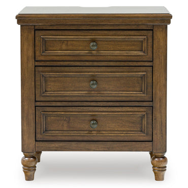 LAKEVIEW Noptieră 3 sertare