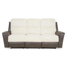 ARKANSAS Canapea 3 locuri, 2 reclinere manuale, stofă
