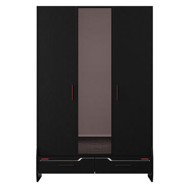 BE COOL Dulap copii, 3 uși, 2 sertare