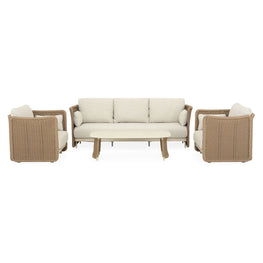 CATALINA Set mobilier terasă/grădină, canapea, 2 fotolii și măsuță