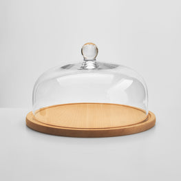 GLAMOUR Platou cu capac, D.28.5cm