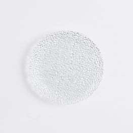 GLAMOUR Farfurie aperitiv, sticlă, D.21cm