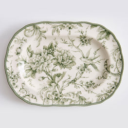 ADELAIDE Platou servire, porțelan, L.35cm