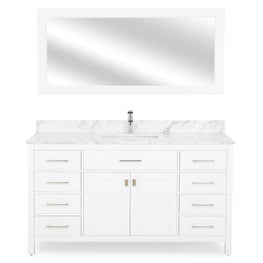 FROST Set mobilier baie, mască lavoar, lavoar, top, oglindă