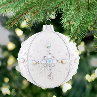 GLACIER Glob, sticlă, D.10cm