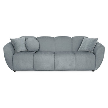 MALOME Canapea 3 locuri, 3 perne decorative incluse, stofă