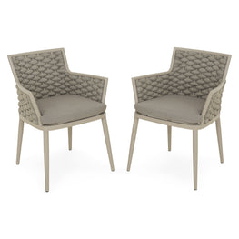 CALOOCAN Set mobilier terasă/grădină, 2 scaune