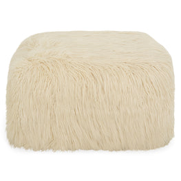 TEDDY BEAR Taburet, imitație blană