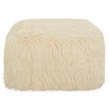 TEDDY BEAR Taburet, imitație blană