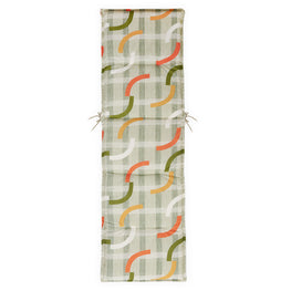 TESS ORANGE Pernă șezlong, 60x190cm