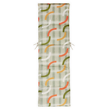 TESS ORANGE Pernă șezlong, 60x190cm