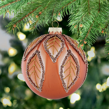 LEAF Glob, sticlă, D.10cm