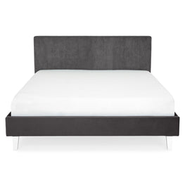 MILENA Pat tapițat, 160x200cm, somieră inclusă