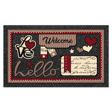 LOVE HELLO Covoraș intrare, 40x68cm