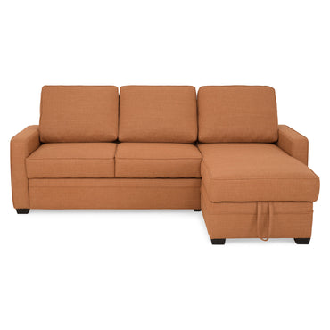 PORTO Canapea extensibilă, șezlong stânga/dreapta, stofă