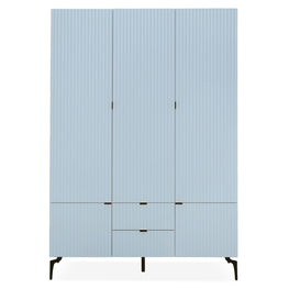 WAVE Dulap copii, 5 uși, 2 sertare