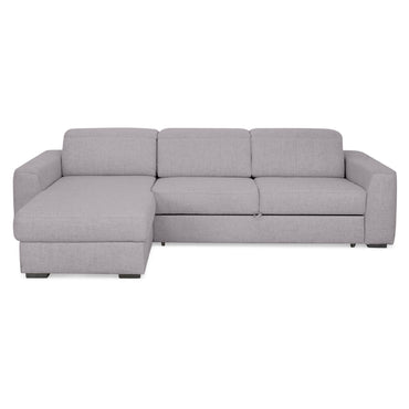 ALLEN Colțar extensibil, șezlong interschimbabil și mecanism tetiere, stofă