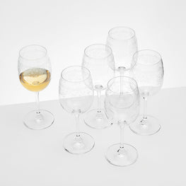 OSCAR Set 6 pahare vin alb, 300ml