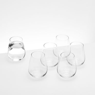 DIVINE Set 6 pahare diverse băuturi, sticlă