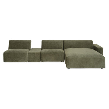 CAMARO Canapea modulară cu consolă, stofă