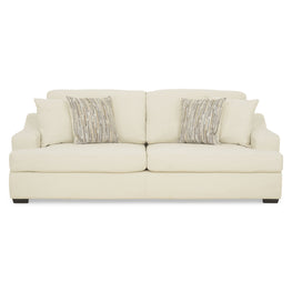 SALFORD Canapea 3 locuri, 4 perne decorative, stofă