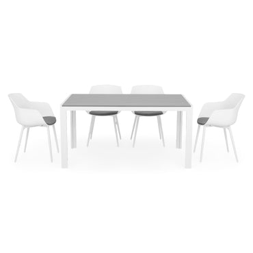 ENCORE/PACO Set mobilier terasă/grădină, 4 scaune și masă