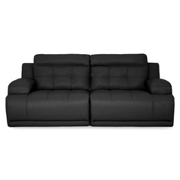 SANTIAGO Canapea 3 locuri, 2 reclinere electrice, piele
