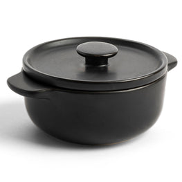 KITCHEN AID Oală cu capac, ceramică, D.10cm