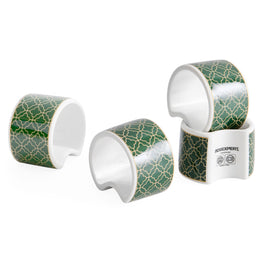 WINDSOR Set 4 inele servetele, porțelan